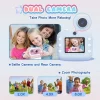 Instant Print Camera 2.4inch HD 1080P Kids Camera Dual Lens Video Recording Digital Camera Birthday Gift for Boys and Girls