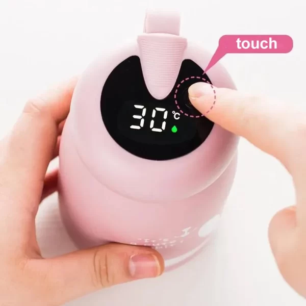 320ml Stainless Steel Thermos Water Bottle For Children Smart  Insulation Cup Temperature Display Thermal Mug Insulated Bottle